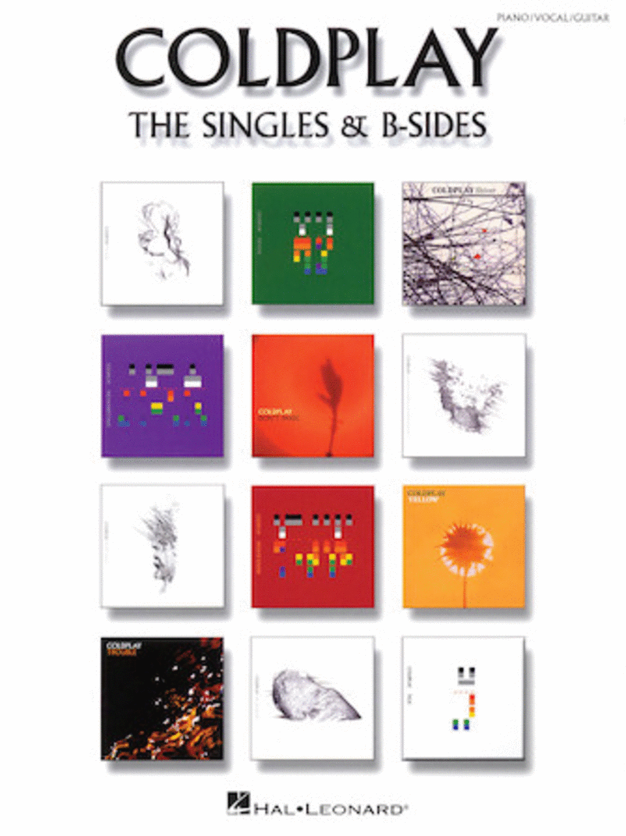Coldplay - The Singles & B-Sides Piano, Vocal, Guitar scores gallery preview page 1