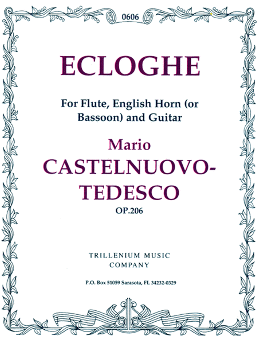 Ecloghe, Op. 206 English Horn scores gallery preview page 1