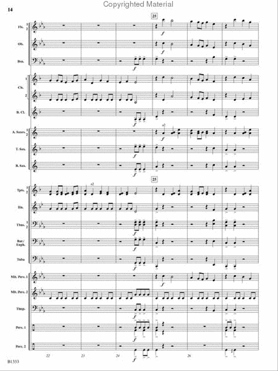 Starscapes Starscapes Concert Band scores gallery preview page 12