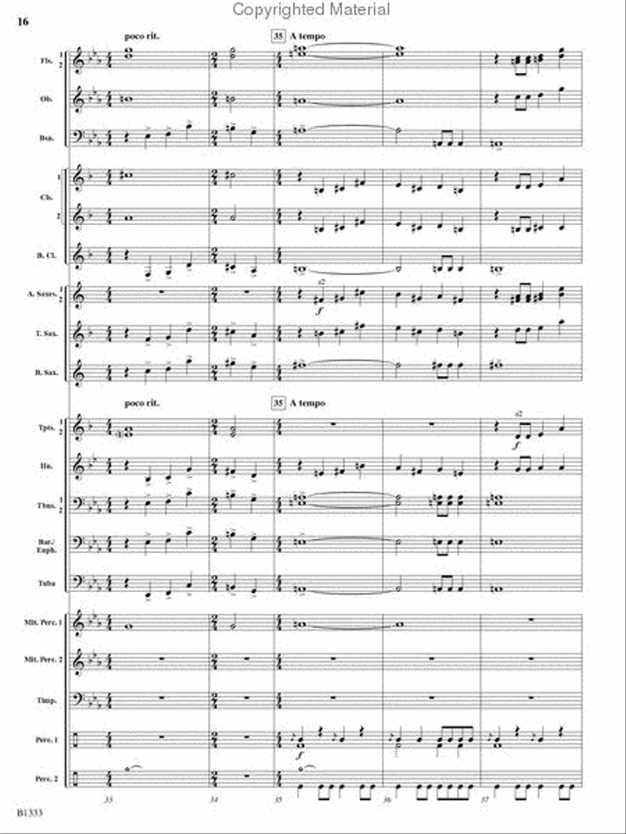 Starscapes Starscapes Concert Band scores gallery preview page 14