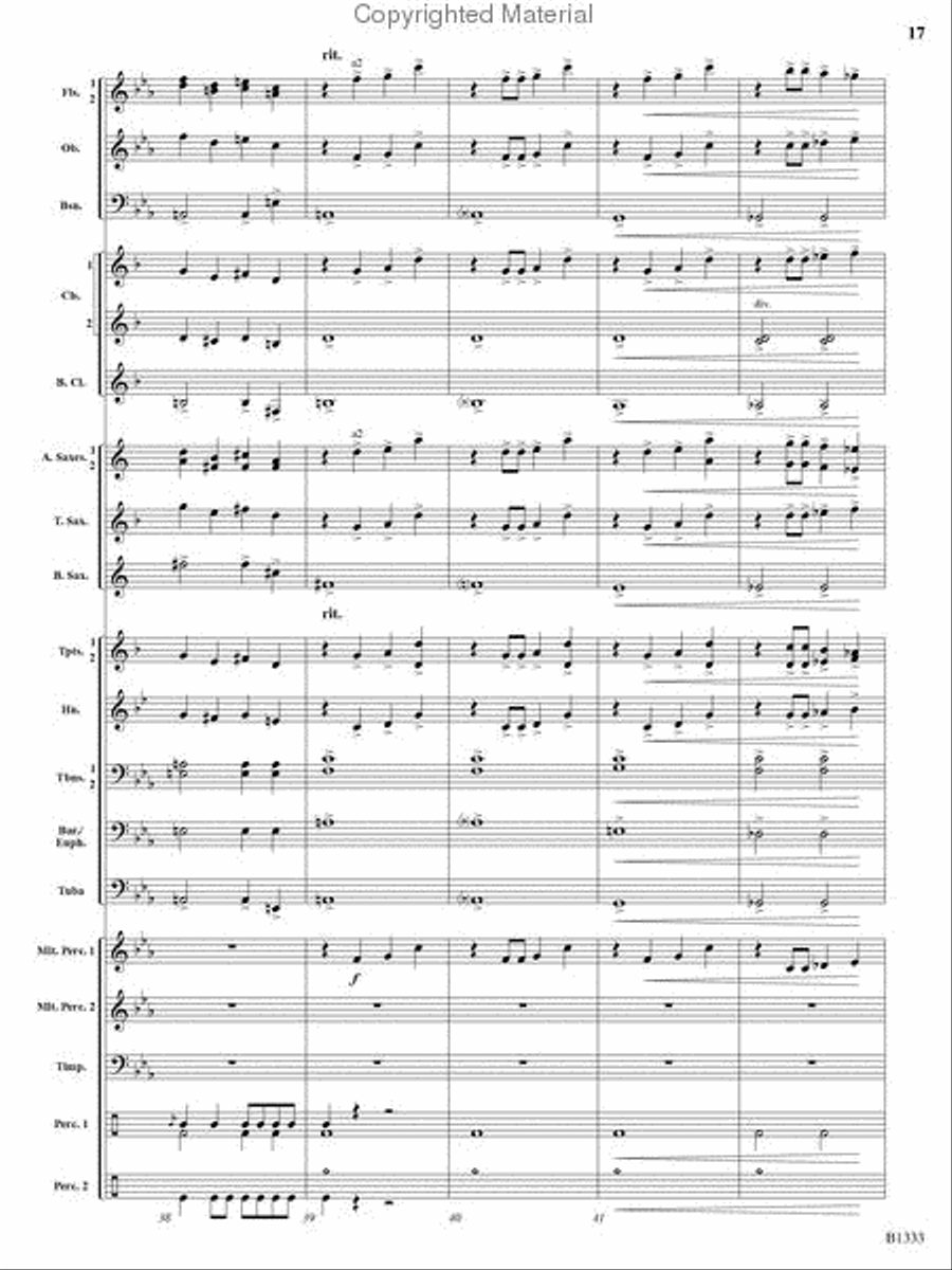 Starscapes Starscapes Concert Band scores gallery preview page 15