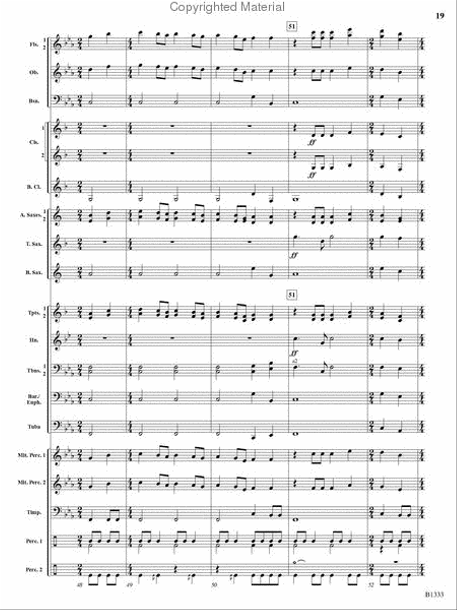 Starscapes Starscapes Concert Band scores gallery preview page 17