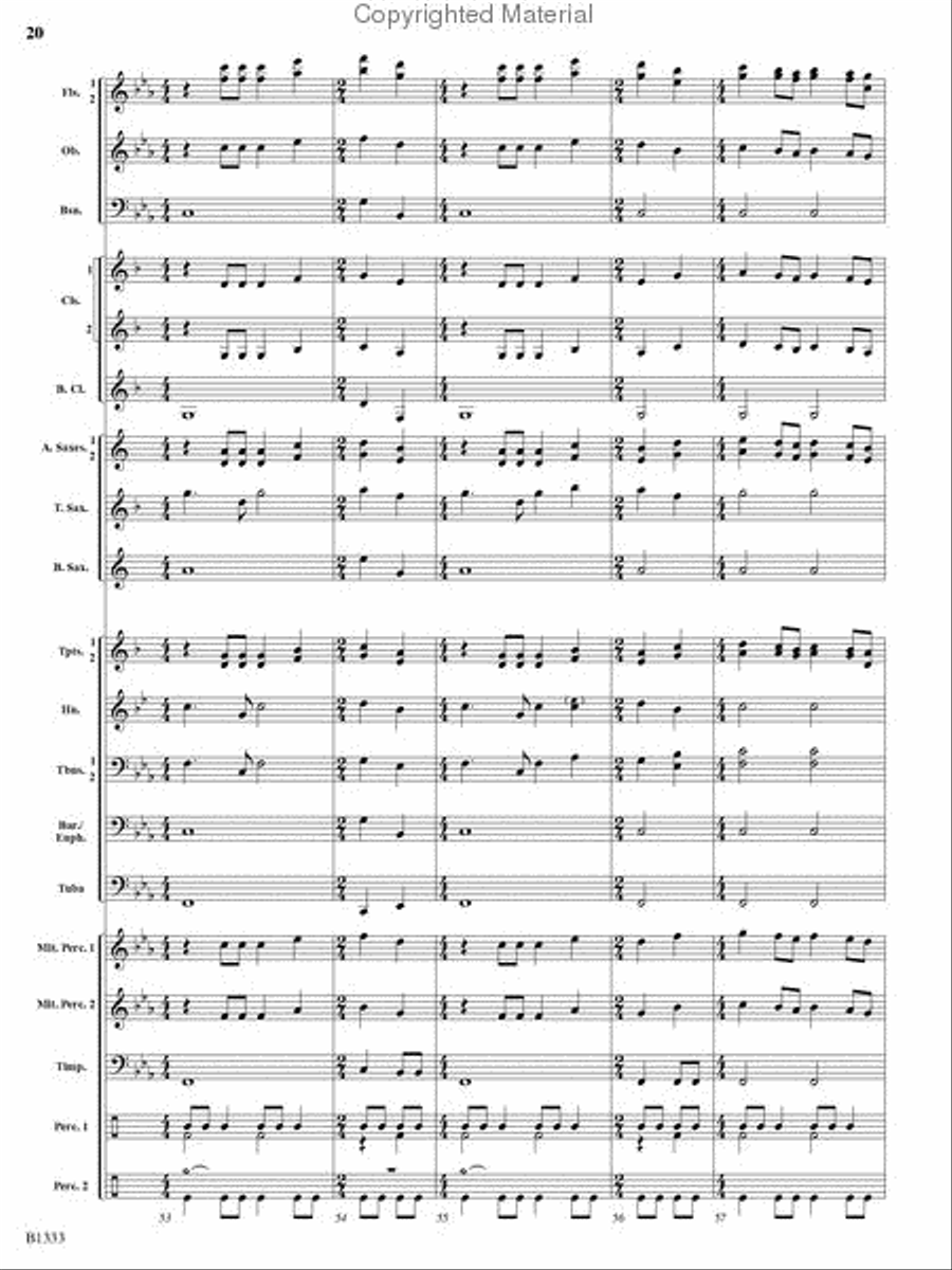 Starscapes Starscapes Concert Band scores gallery preview page 18