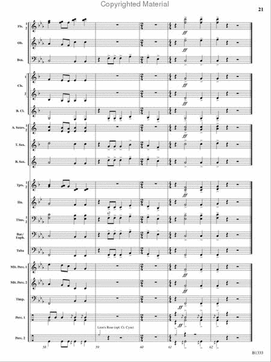 Starscapes Starscapes Concert Band scores gallery preview page 19