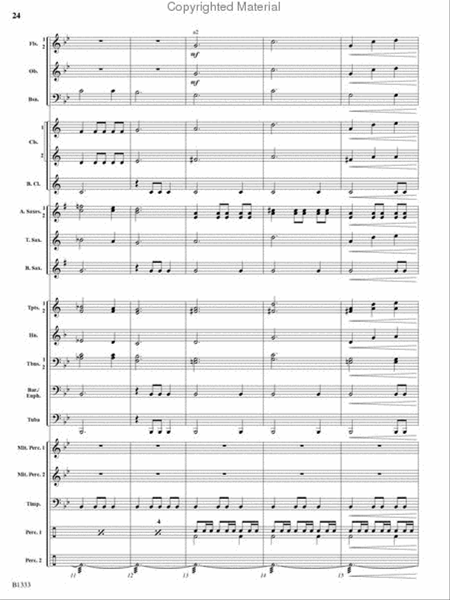 Starscapes Starscapes Concert Band scores gallery preview page 22