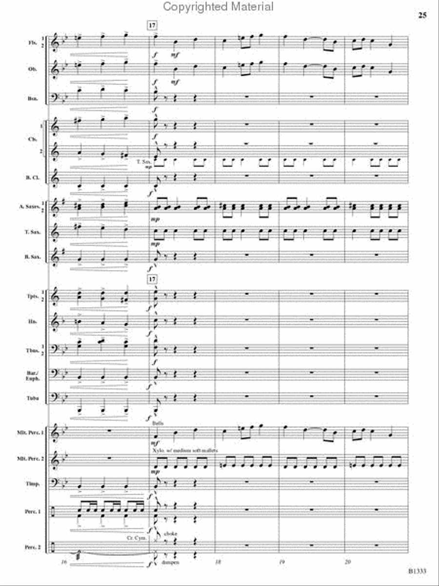 Starscapes Starscapes Concert Band scores gallery preview page 23