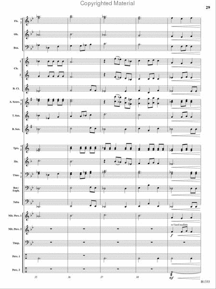 Starscapes Starscapes Concert Band scores gallery preview page 27