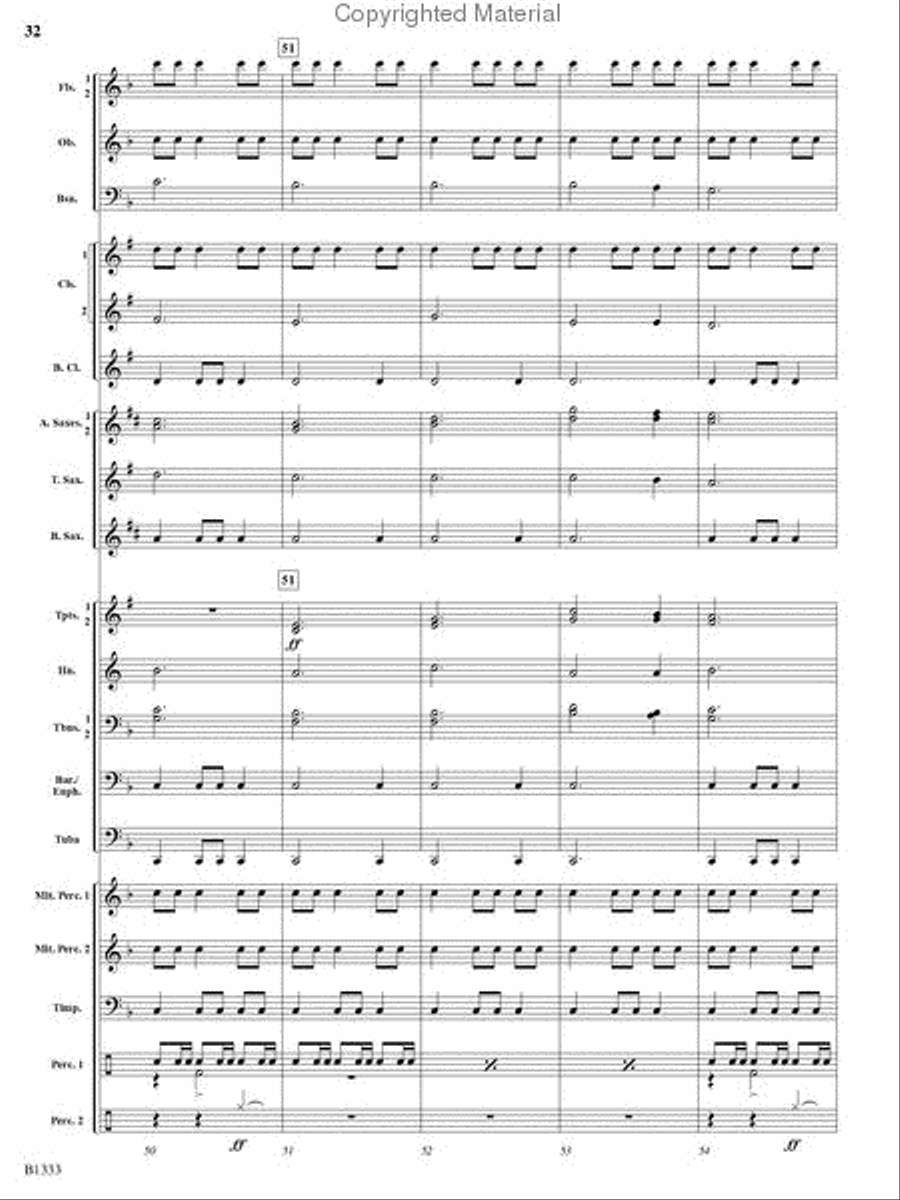 Starscapes Starscapes Concert Band scores gallery preview page 30