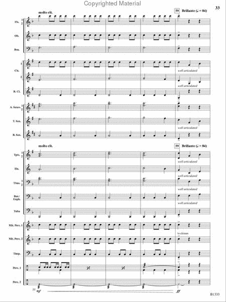 Starscapes Starscapes Concert Band scores gallery preview page 31