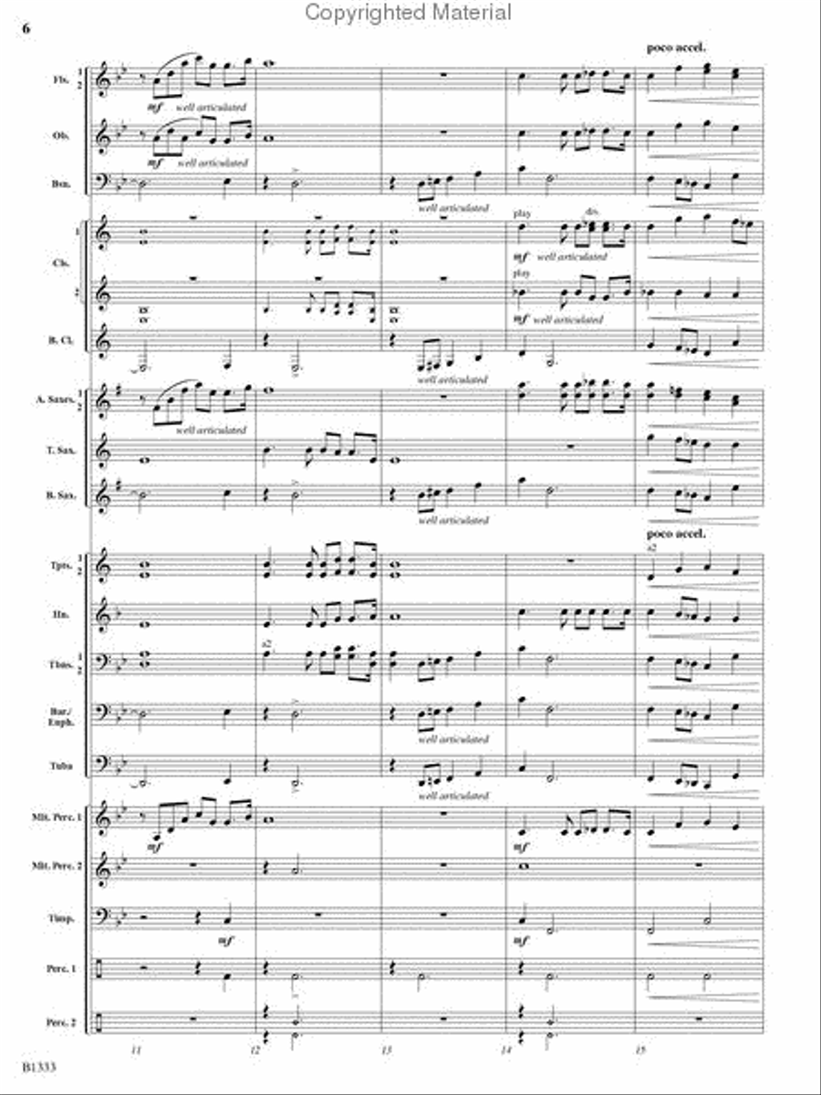 Starscapes Starscapes Concert Band scores gallery preview page 4