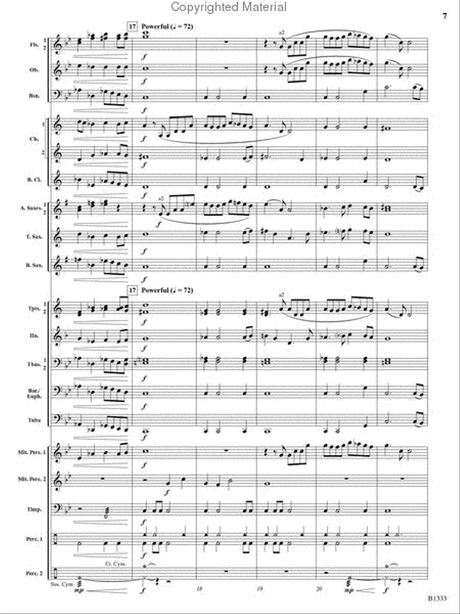 Starscapes Starscapes Concert Band scores gallery preview page 5