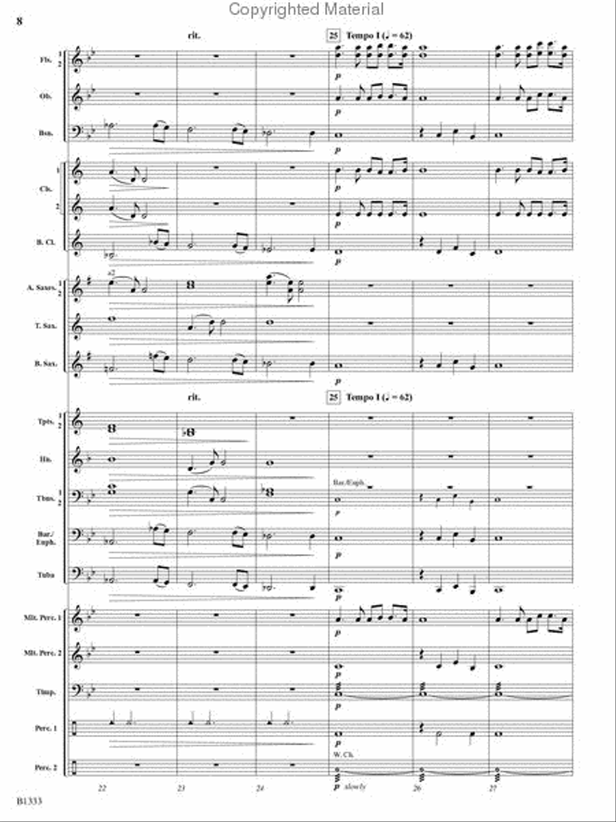 Starscapes Starscapes Concert Band scores gallery preview page 6