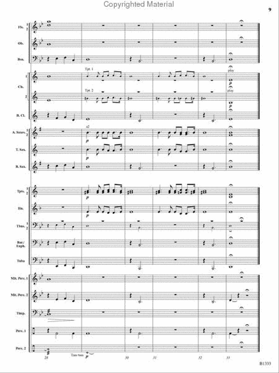 Starscapes Starscapes Concert Band scores gallery preview page 7