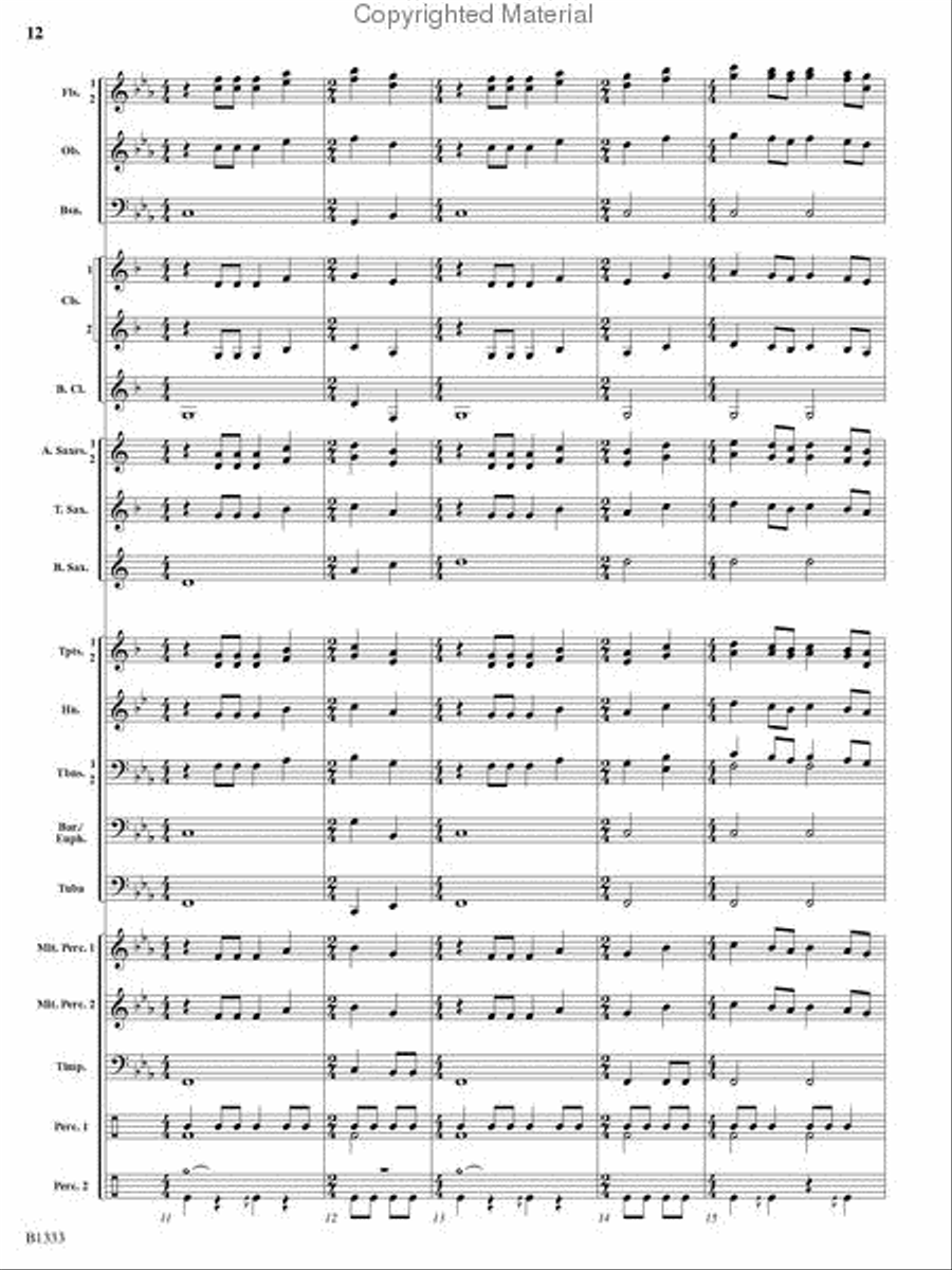 Starscapes Starscapes Concert Band scores gallery preview page 10