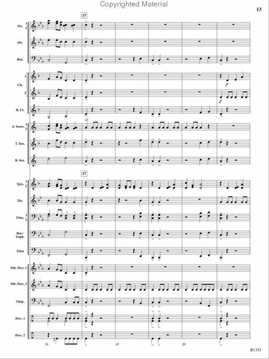 Starscapes Starscapes Concert Band scores gallery preview page 11