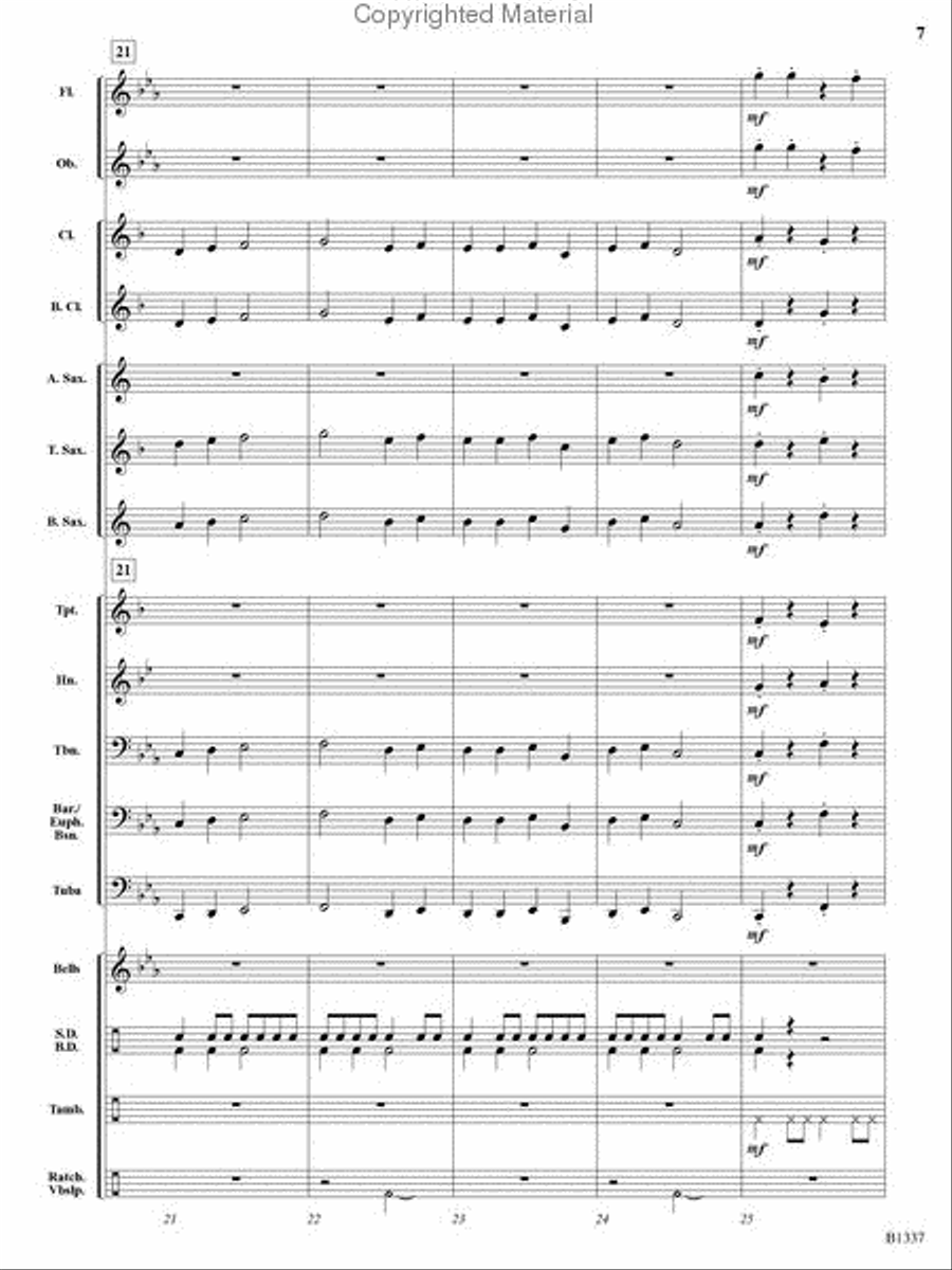 Dance of the Jabberwocky Dance of the Jabberwocky Concert Band scores gallery preview page 6