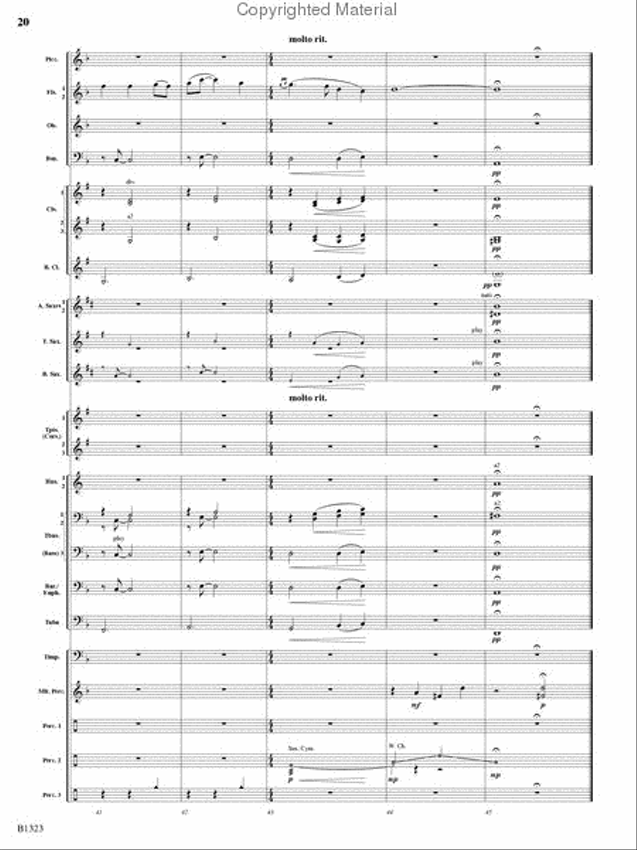 Three Scottish Vistas Three Scottish Vistas Concert Band scores gallery preview page 19