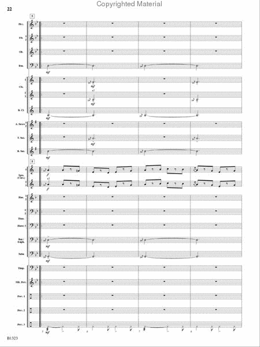 Three Scottish Vistas Three Scottish Vistas Concert Band scores gallery preview page 21