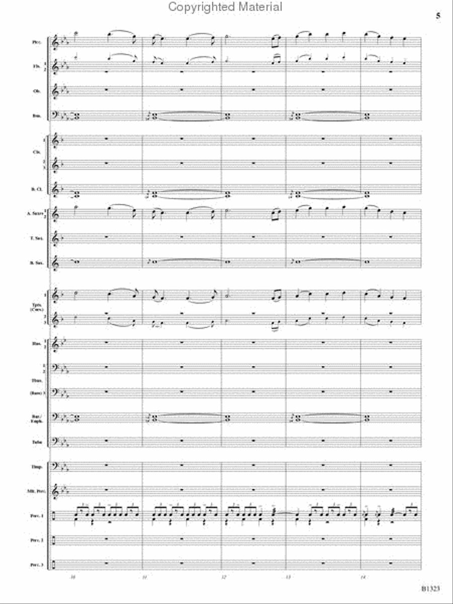Three Scottish Vistas Three Scottish Vistas Concert Band scores gallery preview page 4