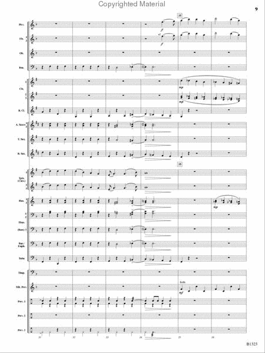 Three Scottish Vistas Three Scottish Vistas Concert Band scores gallery preview page 8