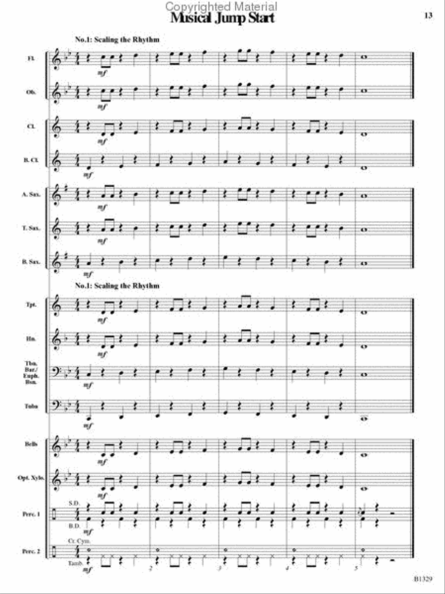 Midnight Madness Midnight Madness Concert Band scores gallery preview page 12