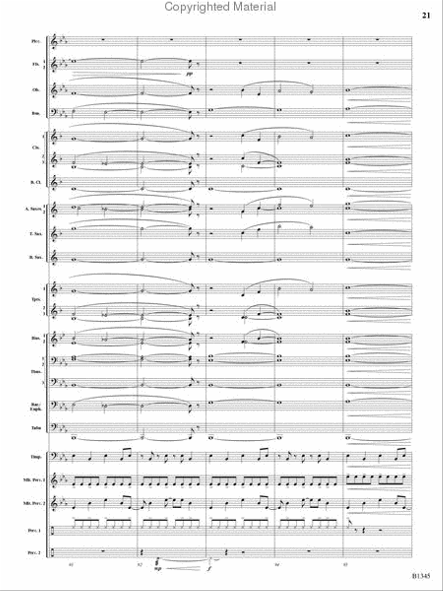 Fanfare and Jubilation Fanfare and Jubilation Concert Band scores gallery preview page 20