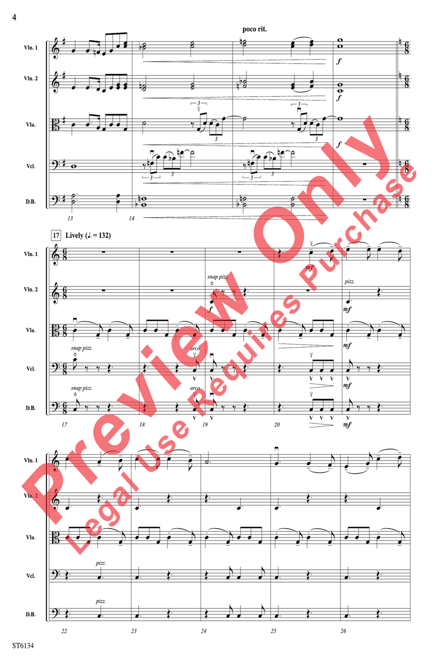 Point Lookout Point Lookout String Orchestra scores gallery preview page 4