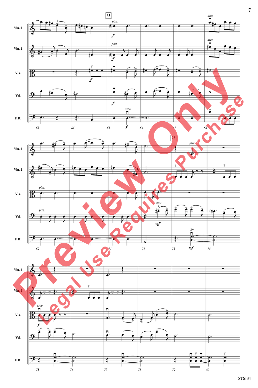 Point Lookout Point Lookout String Orchestra scores gallery preview page 7