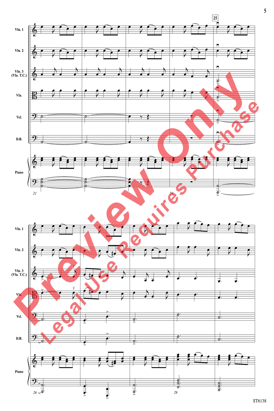 A Hero's Journey A Hero's Journey String Orchestra scores gallery preview page 5