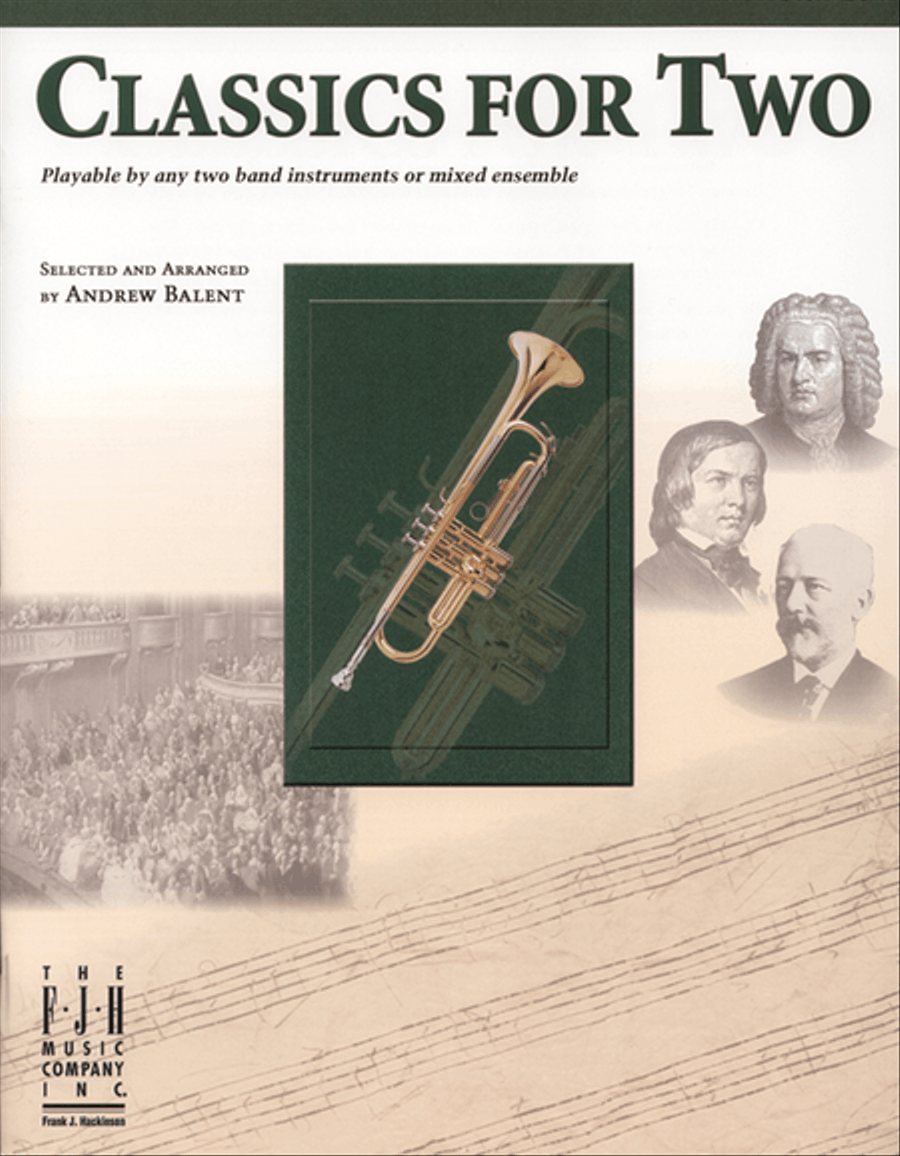 Classics for Two, B-flat Trumpet Collection / Songbook scores gallery preview page 1