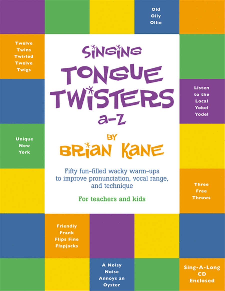 Singing Tongue Twisters A-Z Choir scores gallery preview page 1