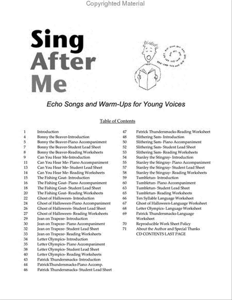 Sing After Me Choir scores gallery preview page 2