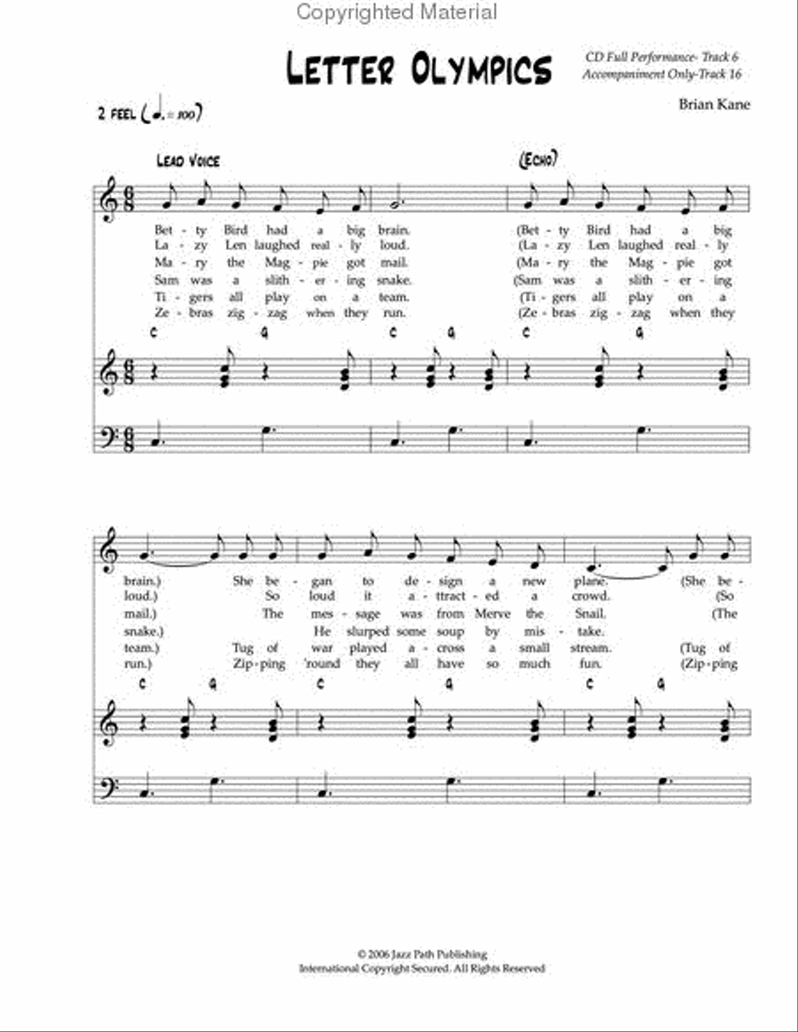Sing After Me Choir scores gallery preview page 4
