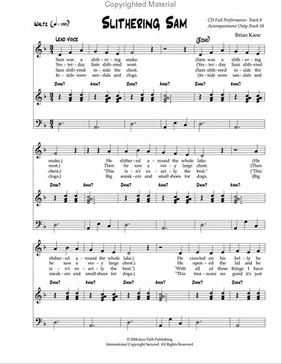 Sing After Me Choir scores gallery preview page 5