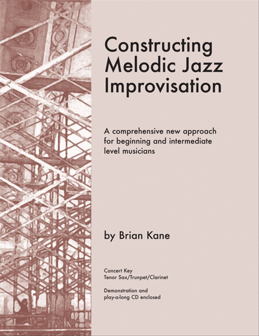 Constructing Melodic Jazz Improvisation - B Flat Edition Clarinet scores gallery preview page 1