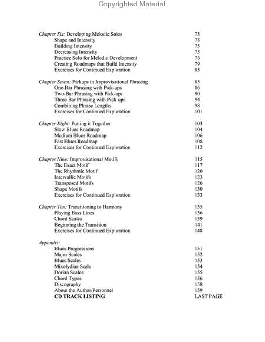 Constructing Melodic Jazz Improvisation - Bass Clef Edition Trombone scores gallery preview page 3