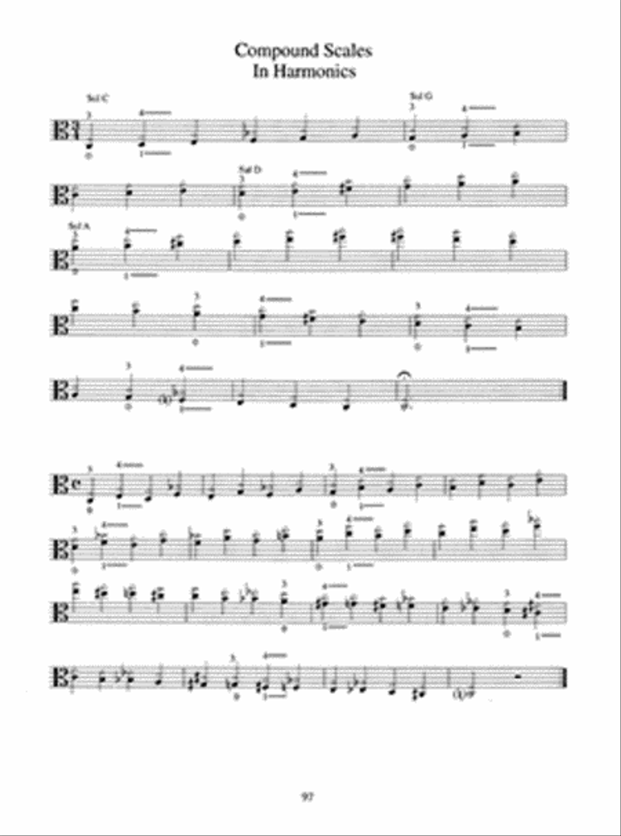 Progressive Scale Studies for Viola Viola scores gallery preview page 3