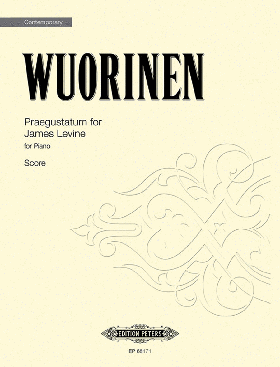 Praegustatum for James Levine Piano Solo scores gallery preview page 1