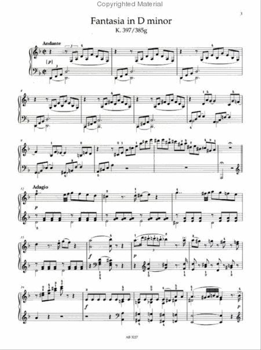 Fantasia in D minor Fantasia in D minor Piano Method scores gallery preview page 2