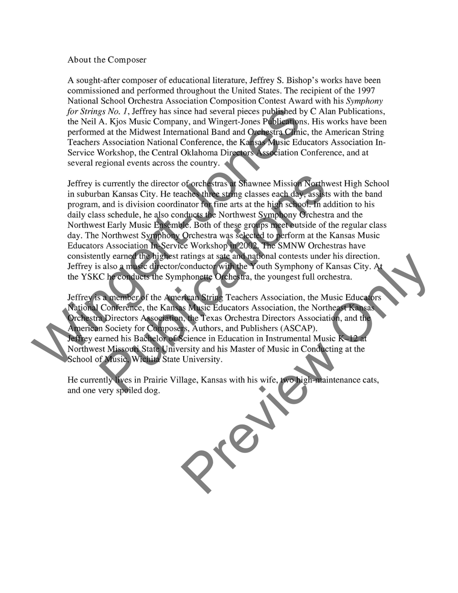 On a Shaker Hymn (Score) On a Shaker Hymn (Score) String Orchestra scores gallery preview page 4