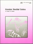 Kendor Recital Solos - Eb Alto Saxophone - Solo Book with MP3s