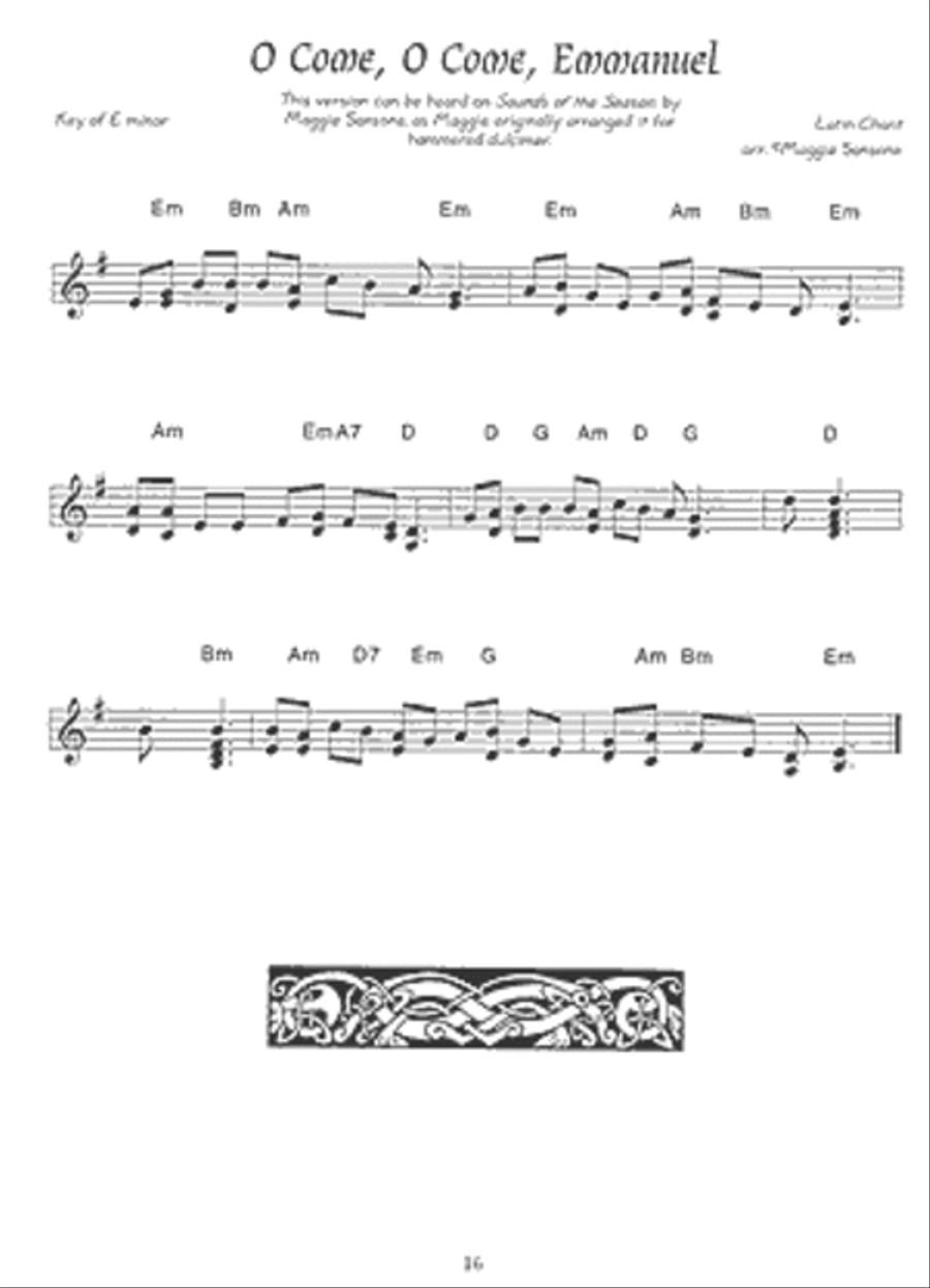 A Scottish Christmas for Hammered Dulcimer Hammered Dulcimer scores gallery preview page 4