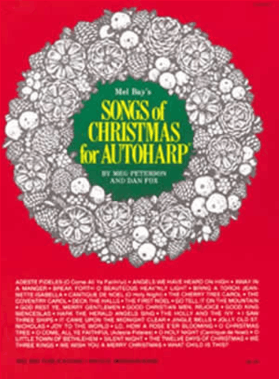 Songs of Christmas for Autoharp Autoharp scores gallery preview page 1