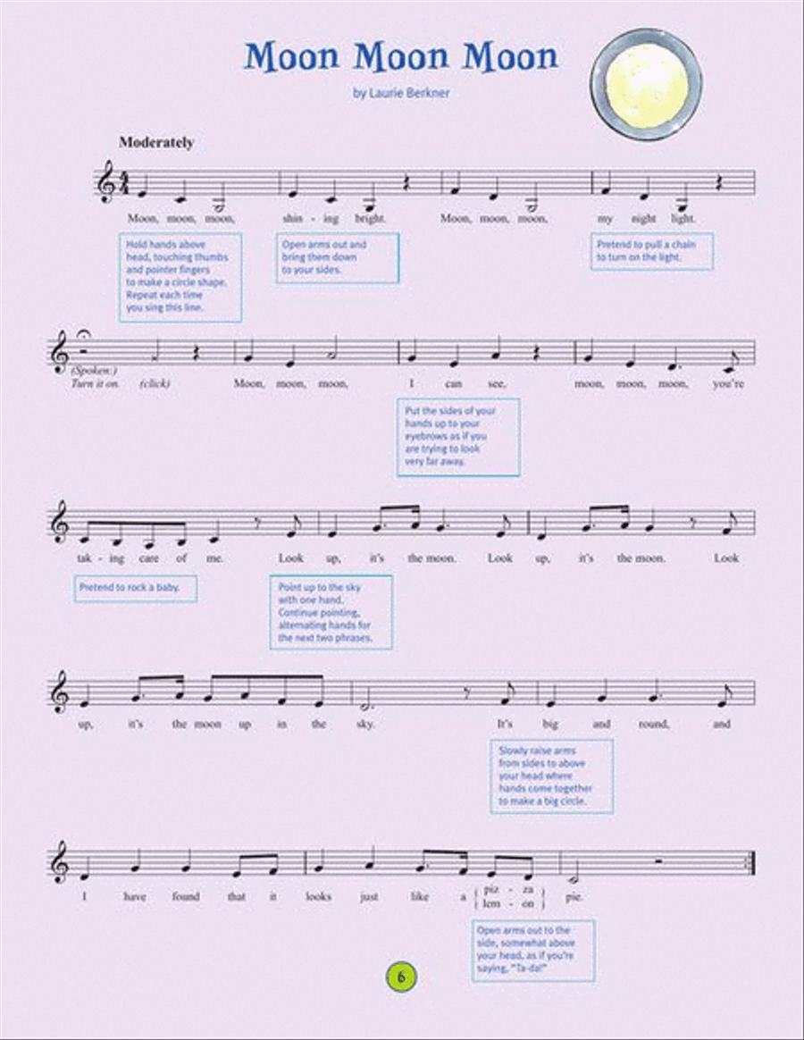 The Laurie Berkner Songbook Piano, Vocal, Guitar scores gallery preview page 6