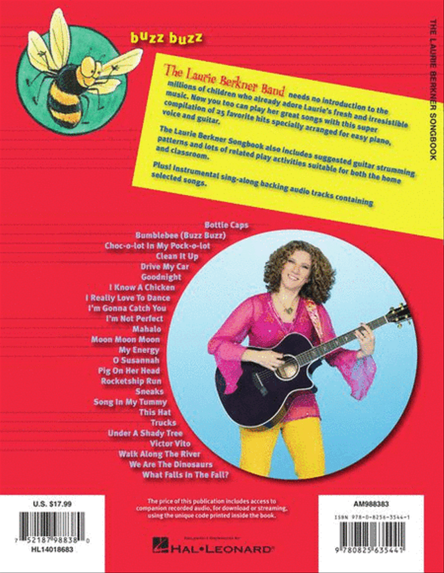 The Laurie Berkner Songbook Piano, Vocal, Guitar scores gallery preview page 9