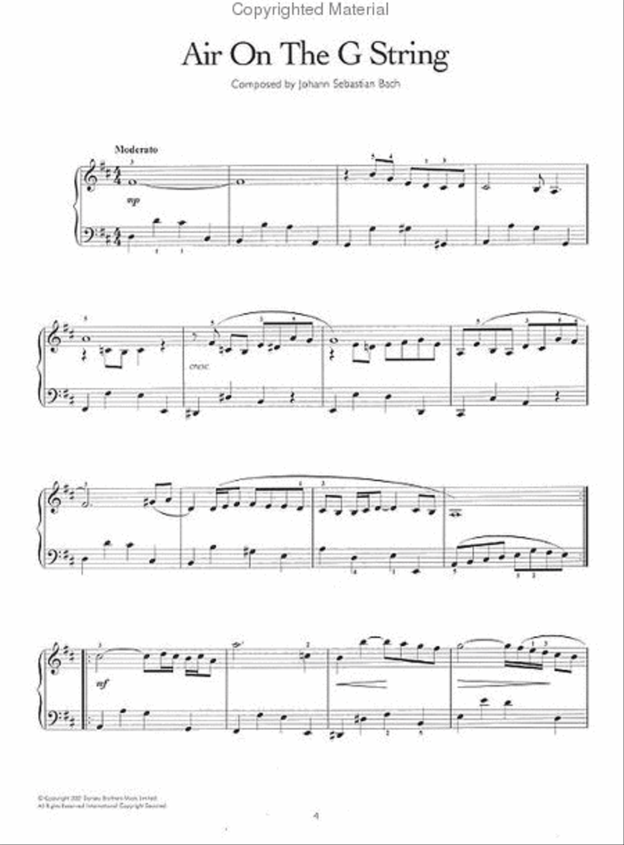 The Joy Of Easy Classics Piano Solo scores gallery preview page 2