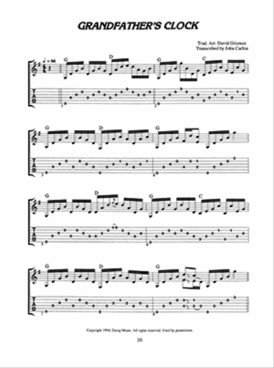 Tone Poems for Guitar Acoustic Guitar scores gallery preview page 3