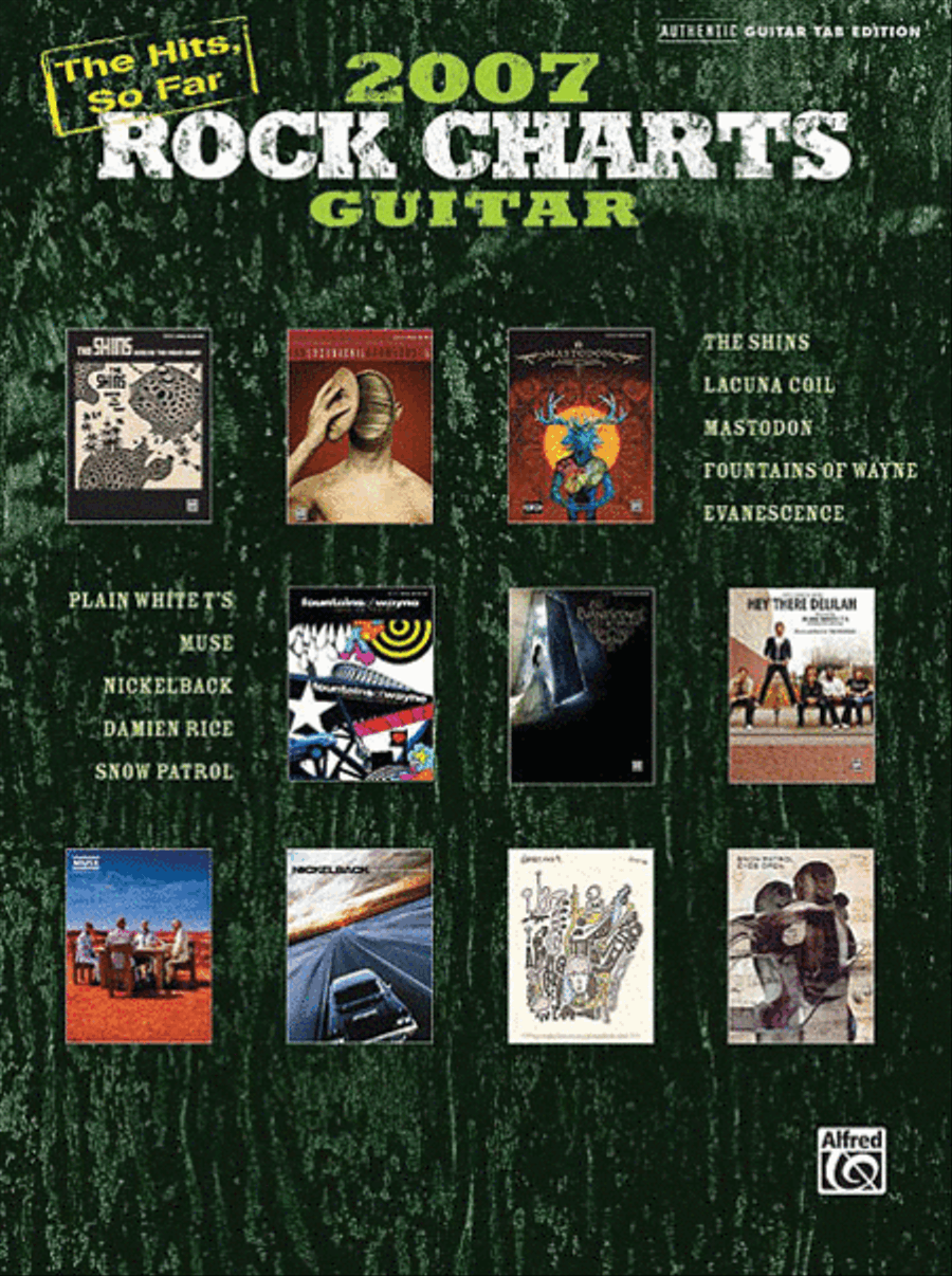 Rock Charts Guitar 2007: The Hits, So Far... scores gallery preview page 1