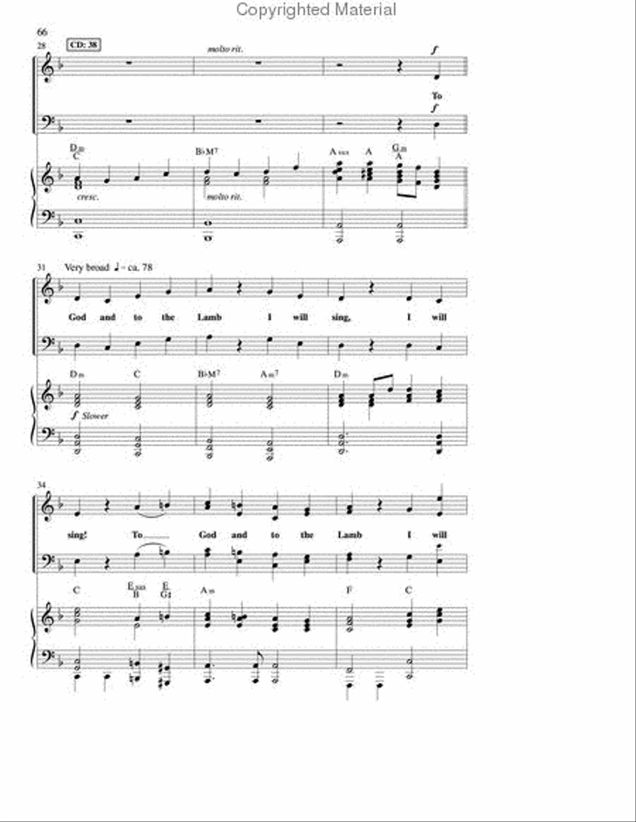 The Power of the Cross (Book) Choir scores gallery preview page 12