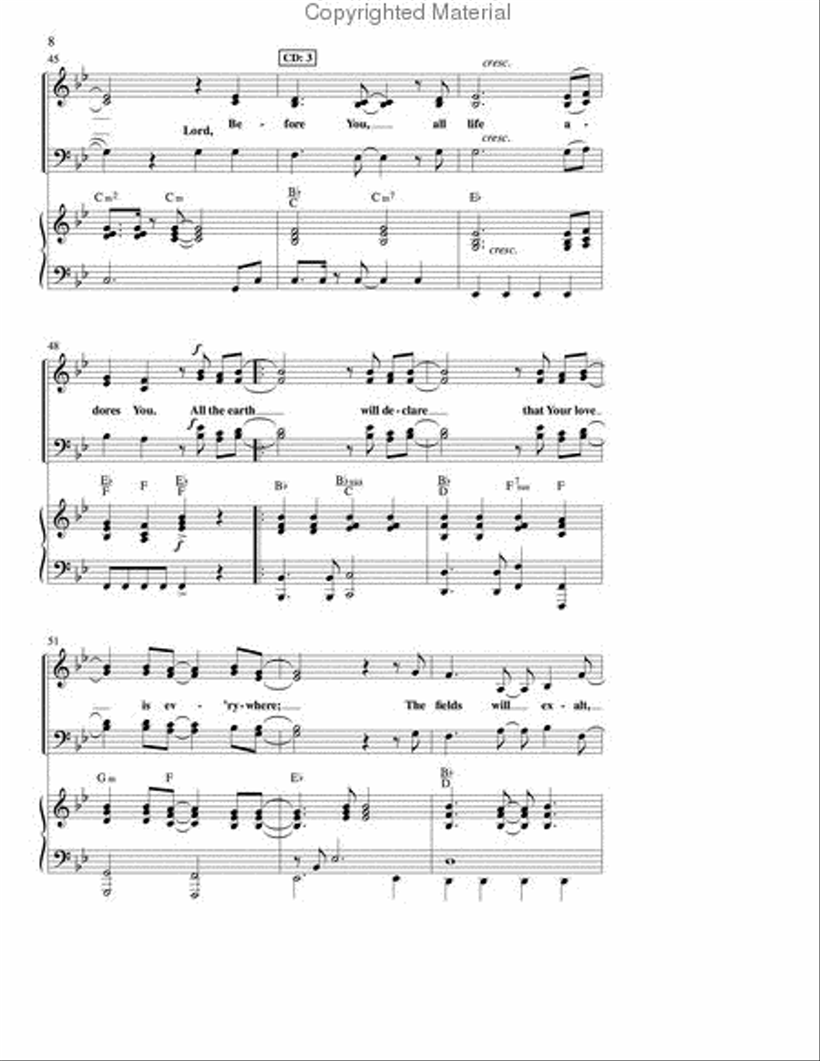 The Power of the Cross (Book) Choir scores gallery preview page 3